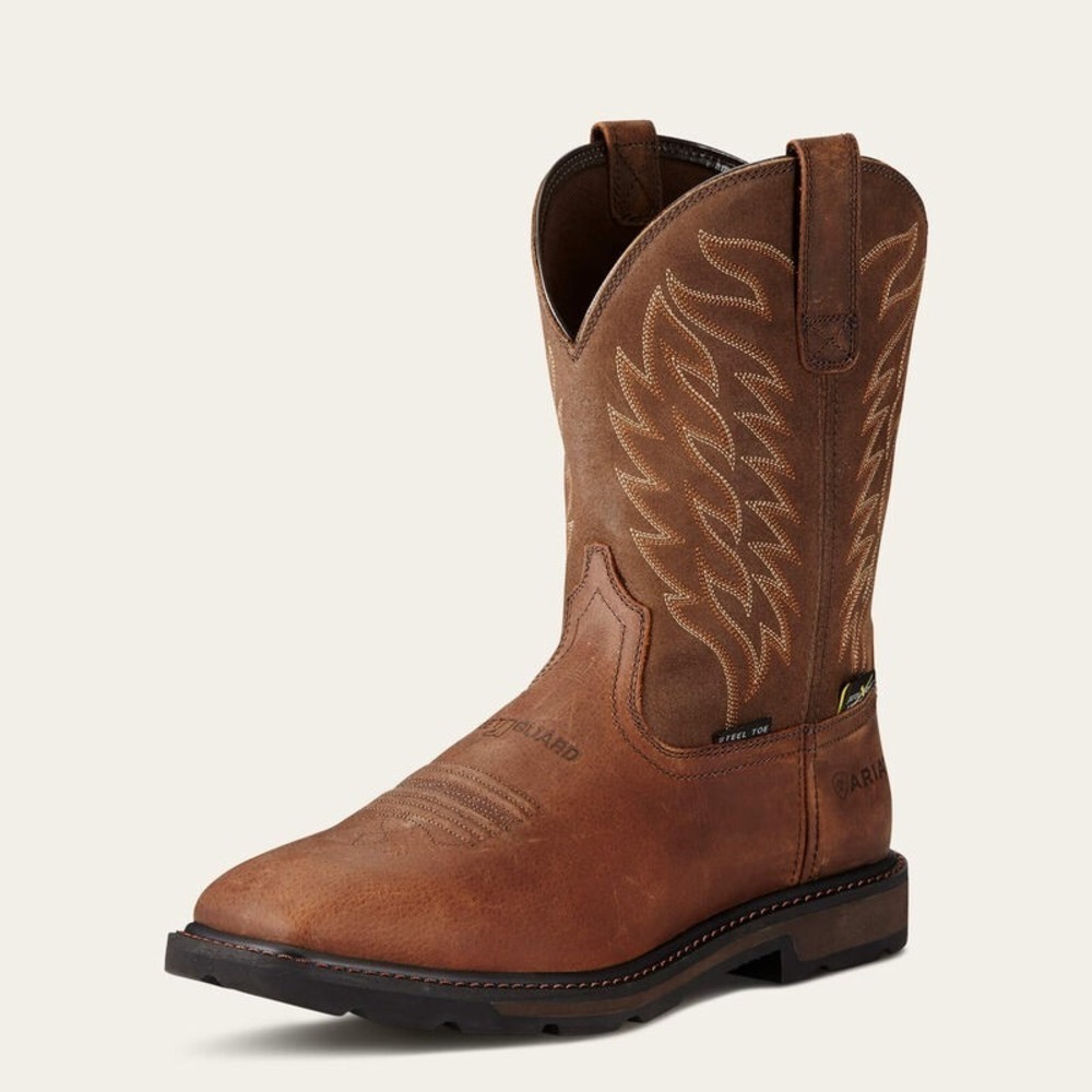 Ariat® (Men's 12 D) Groundbreaker™ MetGuard EH SR Steel Toe Work Boot - $220